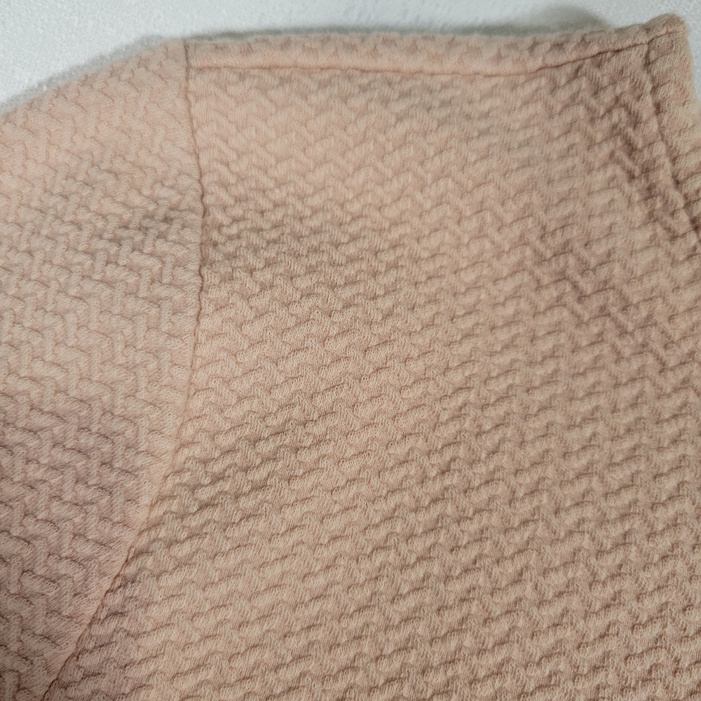 ANN TAYLOR FACTORY Women's knit shirt nude pink - Picture 4 of 5